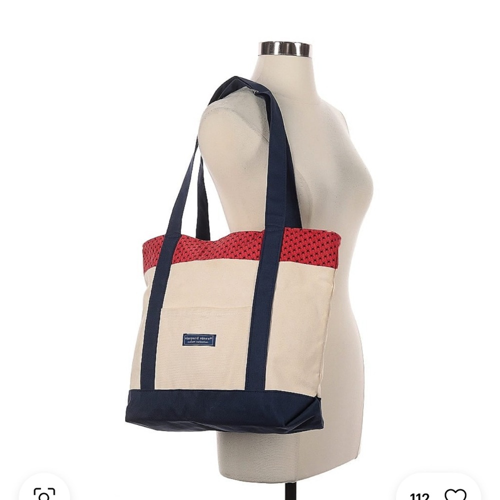 Vineyard vines boat tote Christmas edition NWOT